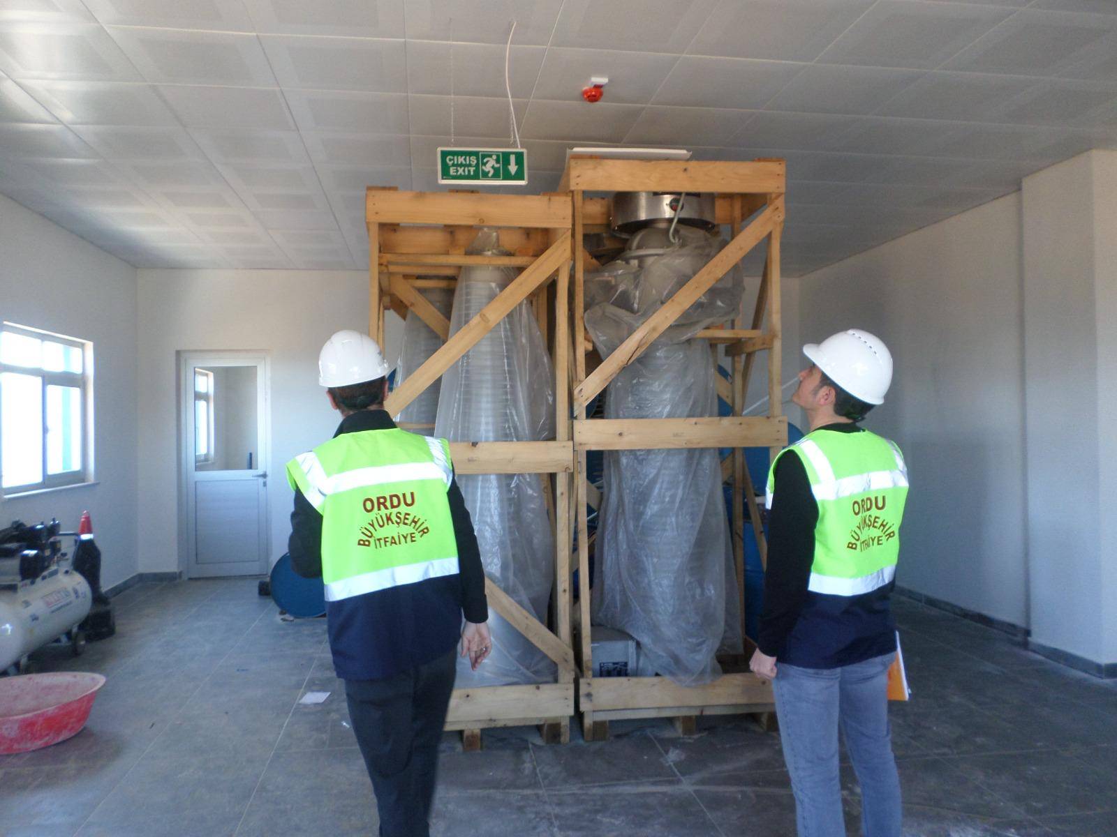 YANGINA KARŞI GÜVENLİ BİNALAR OLUŞTURULUYOR